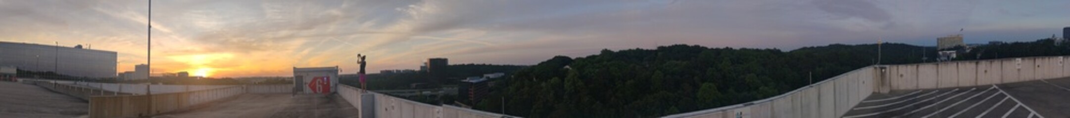 panoramic sunset lot