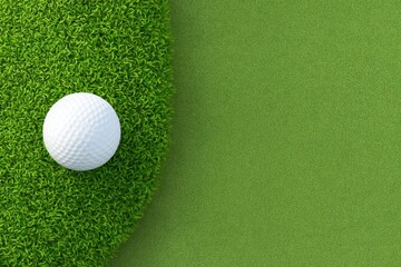 Golf ball mockup