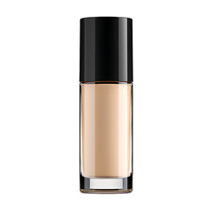 Liquid foundation bottle mockup.