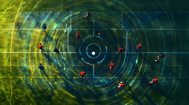 Rugby Field Phase Tackle Technology Ball Te - Powered by Adobe