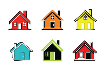 Home House Icon Silhouette Vector Illustration Design