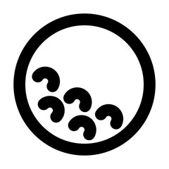 Line vector icon golf representing sport and physical activity. Perfect for fitness apps, workout dashboards, and active lifestyle designs. Scalable SVG format for easy customization.