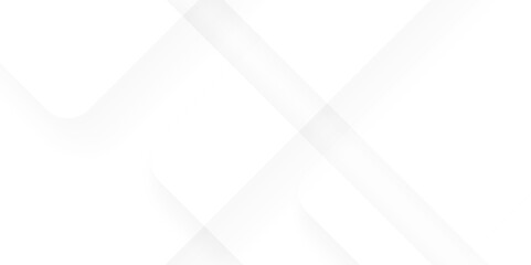 Fototapeta premium Abstract background with lines, White color technology concept geometric line vector background. Modern Abstract white background with layers of textured white transparent material in triangle design.