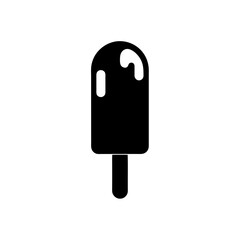 ice cream bar icon on white background  .svg