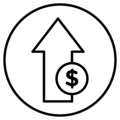 Expensive icon simple flat icon vector symbol