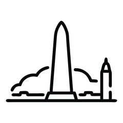 Japanese Pagoda Vector Line Art in Black and White