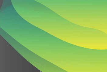 Abstract gradient design with vibrant green and subtle gray tones