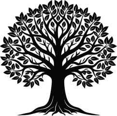 Fototapeta premium Art & Illustratiotree vector art & Illustrationn