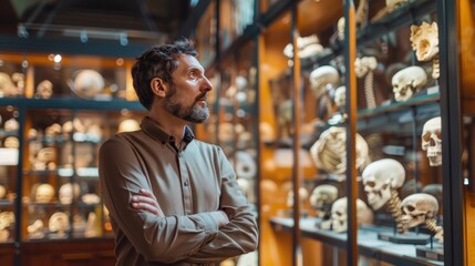 Fototapeta premium Engaging Role of Museum Educator