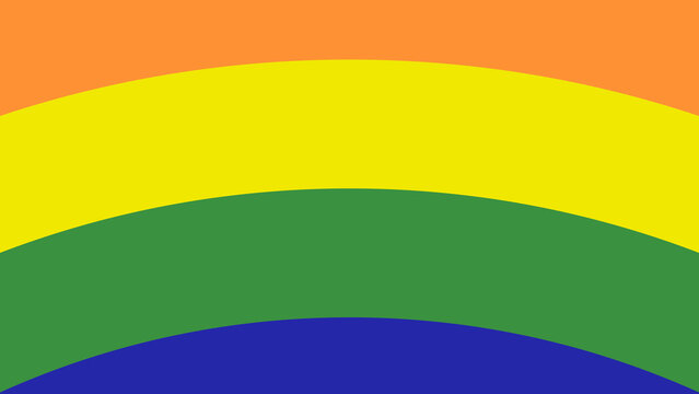 Pride Rainbow Circles Horizontal Transitions 1 MOGRT 504
