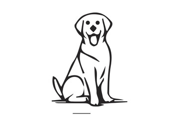 dog with a bone