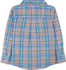 plaid shirt isolated on white background