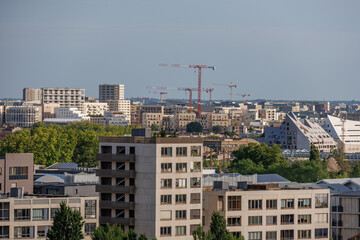 Bordeaux und die Garonne in Frankreich