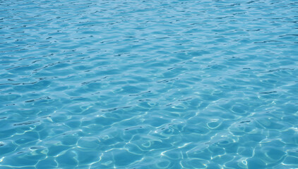 Obraz premium Beautiful soft blue ocean wave background