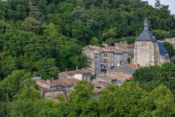 Bordeaux und die Garonne in Frankreich