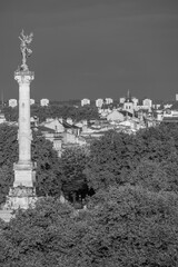 Obraz premium Bordeaux und die Garonne in Frankreich