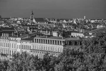 Bordeaux und die Garonne in Frankreich