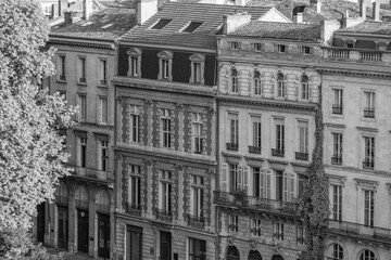 Bordeaux und die Garonne in Frankreich