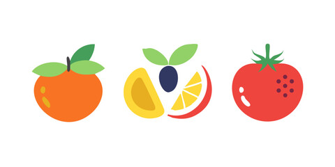 vector illustration of a strawberry