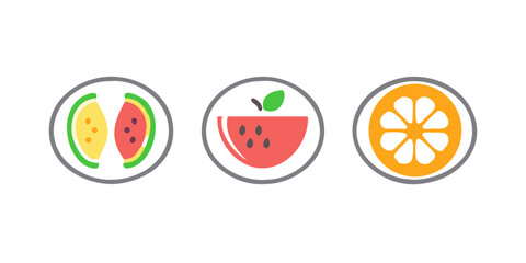 vector illustration of a fruit