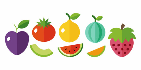 set of vegetables