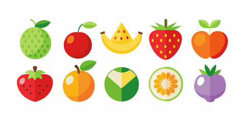 set of vegetables