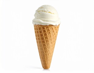 Vanilla Ice Cream Cone