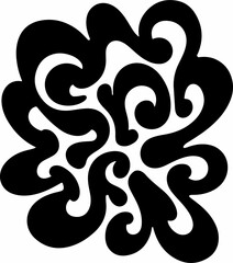 abstract black and white background