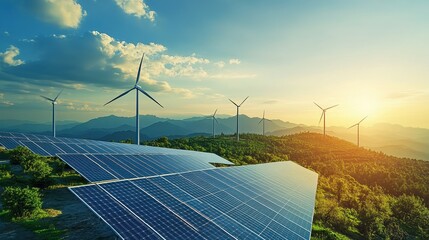 Evaluate the potential of investing in renewable energy. 