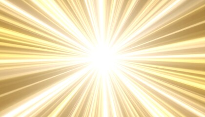 Obraz premium Radiating golden light burst (1)