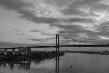 Morgenstimmung an der Garonne bei Bordeaux