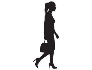 FEMALE MODEL SILHOUETTE