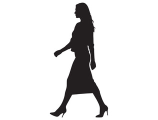 FEMALE MODEL SILHOUETTE