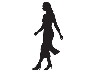FEMALE MODEL SILHOUETTE
