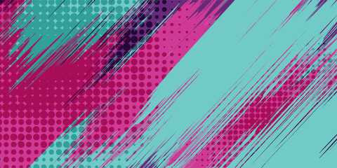 game brush purple neon banner Car sticker livery wrap abstract sporty lines paint splash grunge sports brush, vector