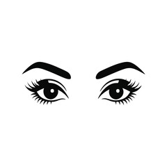 Girl Eye Vector