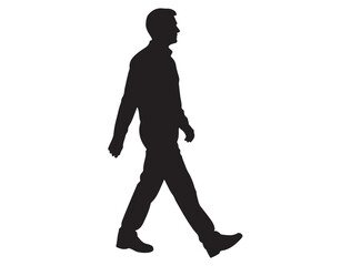 MALE MODEL SILHOUETTE 