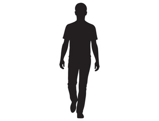 MALE MODEL SILHOUETTE 