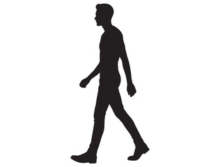 MALE MODEL SILHOUETTE 