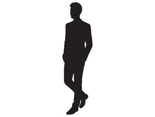 MALE MODEL SILHOUETTE 