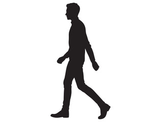 MALE MODEL SILHOUETTE 