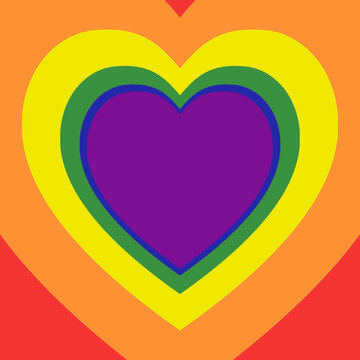 LGTBI Heart Pride Square Transitions 2 MOGRT 515