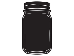 MASON JAR SILHOUETTE