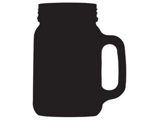 MASON JAR SILHOUETTE