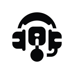 audio controller glyph icon. Strong and solid vector icon for websites, mobile interfaces, presentations, and visual branding. High quality and easy to edit.
