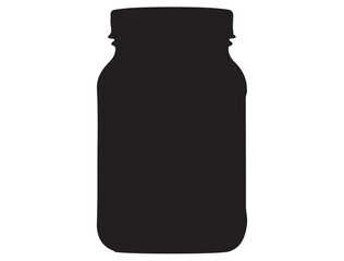 MASON JAR SILHOUETTE
