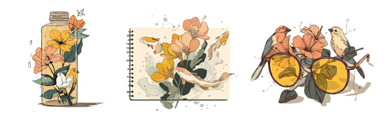 Summer, vacations, stuff for the beach