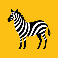 zebra print design vector art