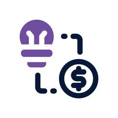 business duotone icon. Sleek and modern vector icon for websites, mobile apps, marketing materials, and corporate design. Fully scalable and ready to use.