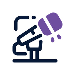 microphone duotone icon. Sleek and modern vector icon for websites, mobile apps, marketing materials, and corporate design. Fully scalable and ready to use.